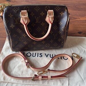 Louis Vuitton speedy 25 hand bag